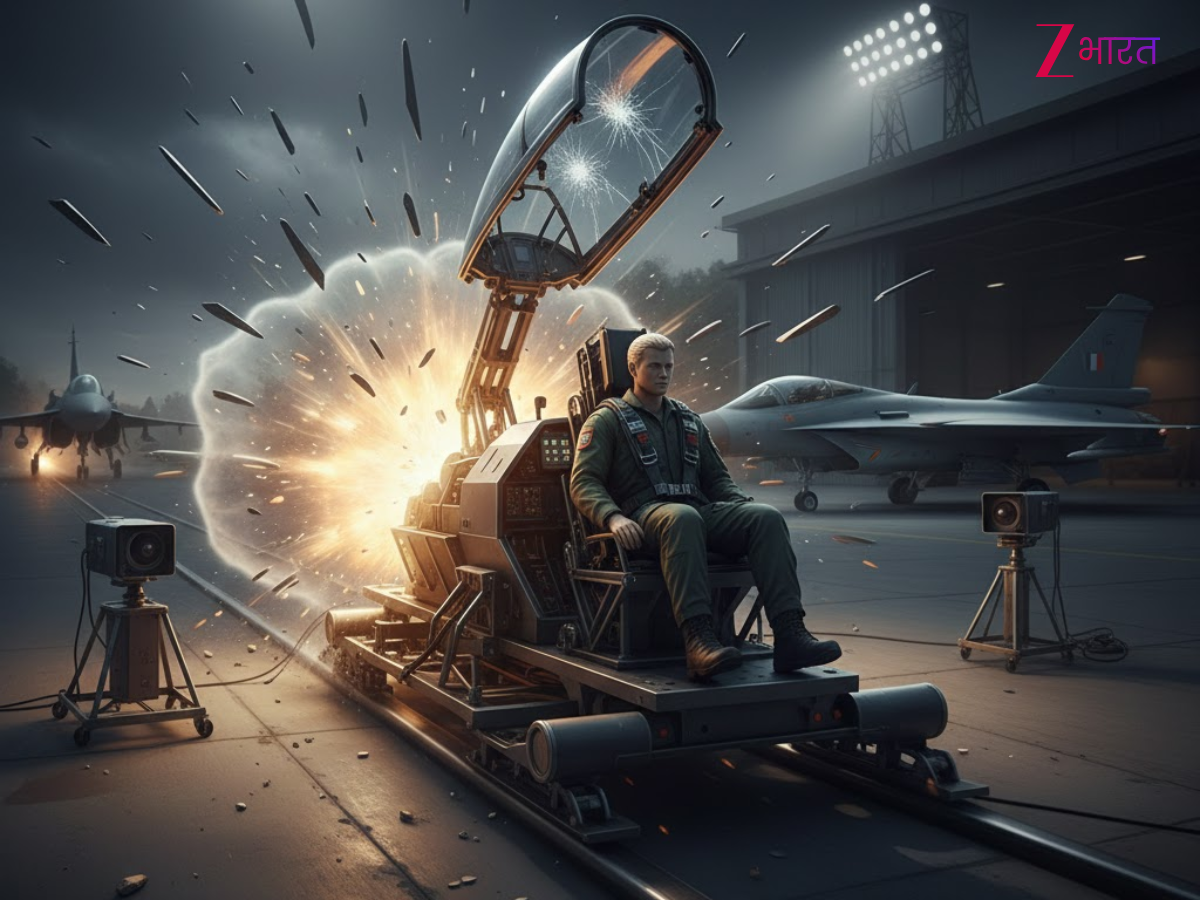 IAF पायलट पूरी तरह सुरक्षित! DRDO ने इमरजेंसी 'स्लेज' एस्केप का किया सफल ट्रायल; अब क्रैश का डर खत्म