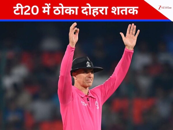 टी20 में 6,6,6,6,6,6,6…मचाया तहलका, 81 गेंद में ठोका दोहरा शतक