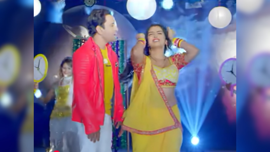 'हमारे पतिदेव जी', जब पीली साड़ी में आम्रपाली ने बिखेरा था अपना जलवा, निरहुआ ने खुद को ऐसे संभाला!