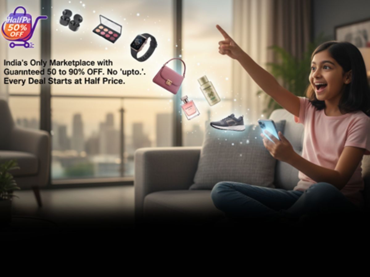 HalfPe.com: जहां हर दिन आधी कीमत में खरीदारी का नया अनुभव मिलता है HalfPe.com: जहां हर दिन आधी कीमत में खरीदारी का नया अनुभव मिलता है