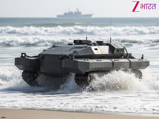 us marine corps tests unmanned amphibious ground vehicle at camp ...