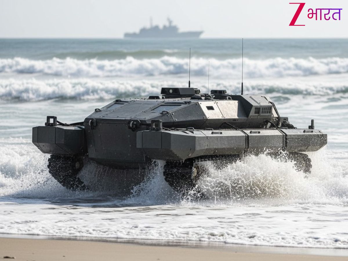 us marine corps tests unmanned amphibious ground vehicle at camp ...
