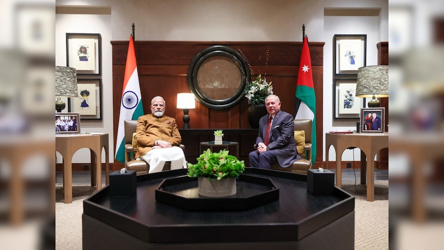 PM Modi at Jordan: ଜୋର୍ଡାନରେ ପହଞ୍ଚିଲେ ମୋଦୀ