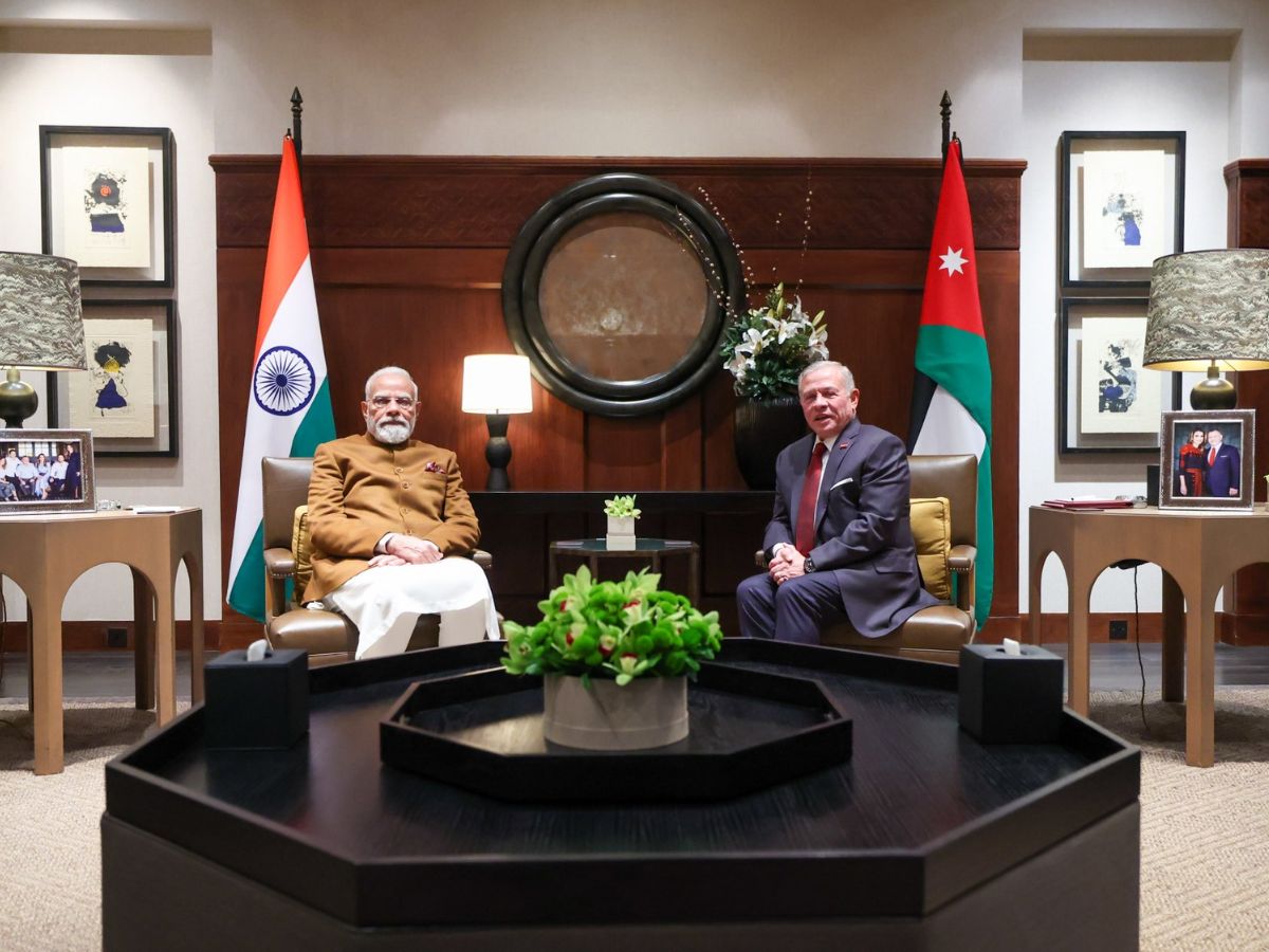 PM Modi at Jordan: ଜୋର୍ଡାନରେ ପହଞ୍ଚିଲେ ମୋଦୀ PM Modi at Jordan: ଜୋର୍ଡାନରେ ପହଞ୍ଚିଲେ ମୋଦୀ