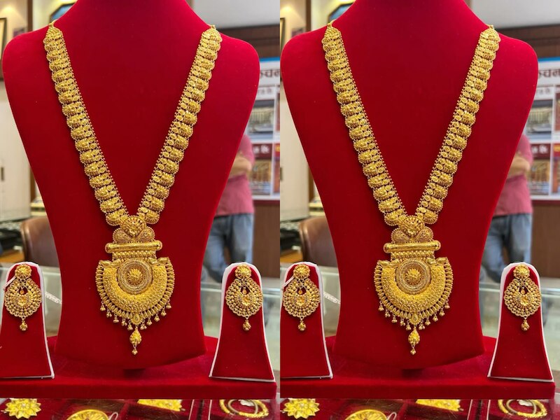 latest gold rani haar designs traditional rani haar necklace fashion ...