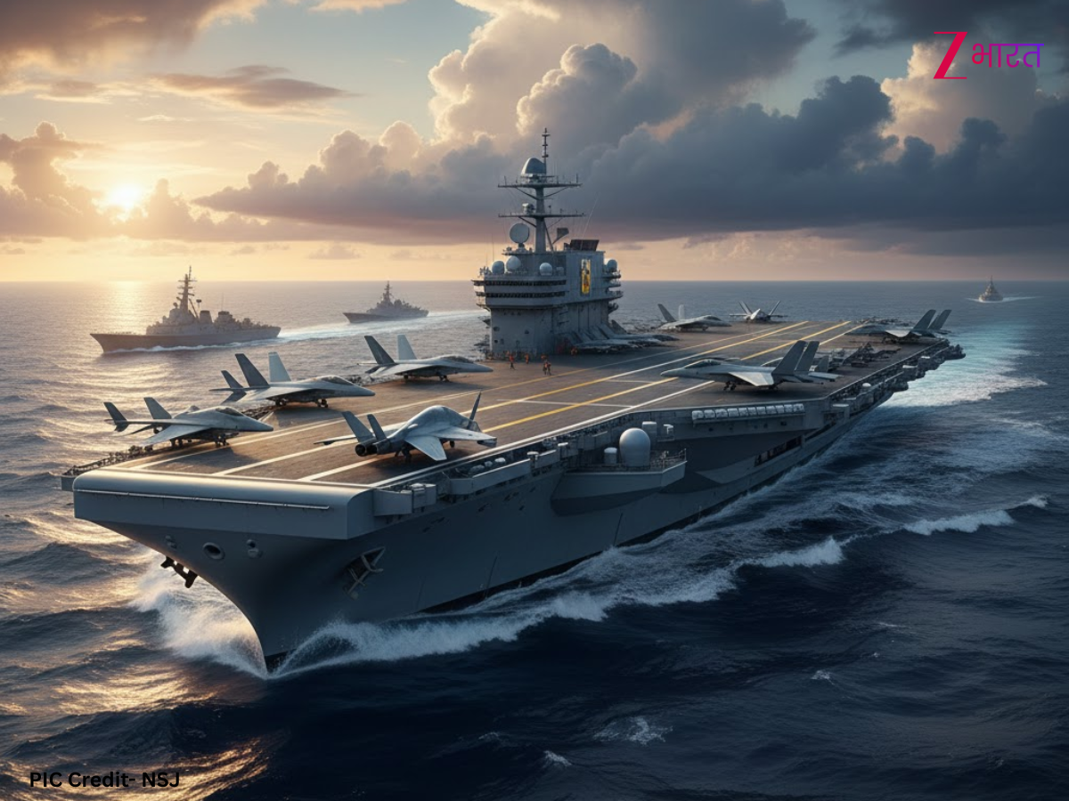 चीन ने समंदर में उतारा 'न्यूक्लियर दैत्य'! 1 लाख टन वजनी एयरक्राफ्ट कैरियर, भारत बदलेगा अपनी समुद्री रणनीति?