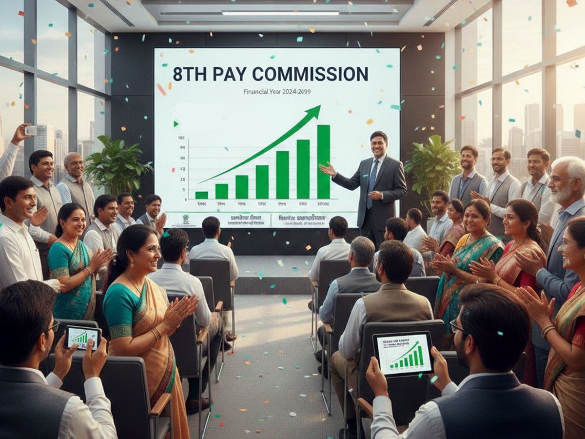 8th Pay Commission: 1 जनवरी से लागू हो जाएगा 8वां वेतन आयोग, देखें बिहार के सरकारी कर्मचारियों को होगा कितना फायदा? 8th Pay Commission: 1 जनवरी से लागू हो जाएगा 8वां वेतन आयोग, देखें बिहार के सरकारी कर्मचारियों को होगा कितना फायदा?