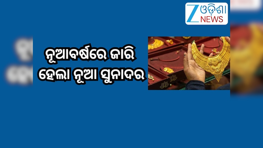 Gold Rate Today: ନୂଆବର୍ଷରେ ଜାରି ହେଲା ନୂଆ ସୁନାଦର,୨୨ କ୍ୟାରେଟ୍ କୁ ରହିଛି...