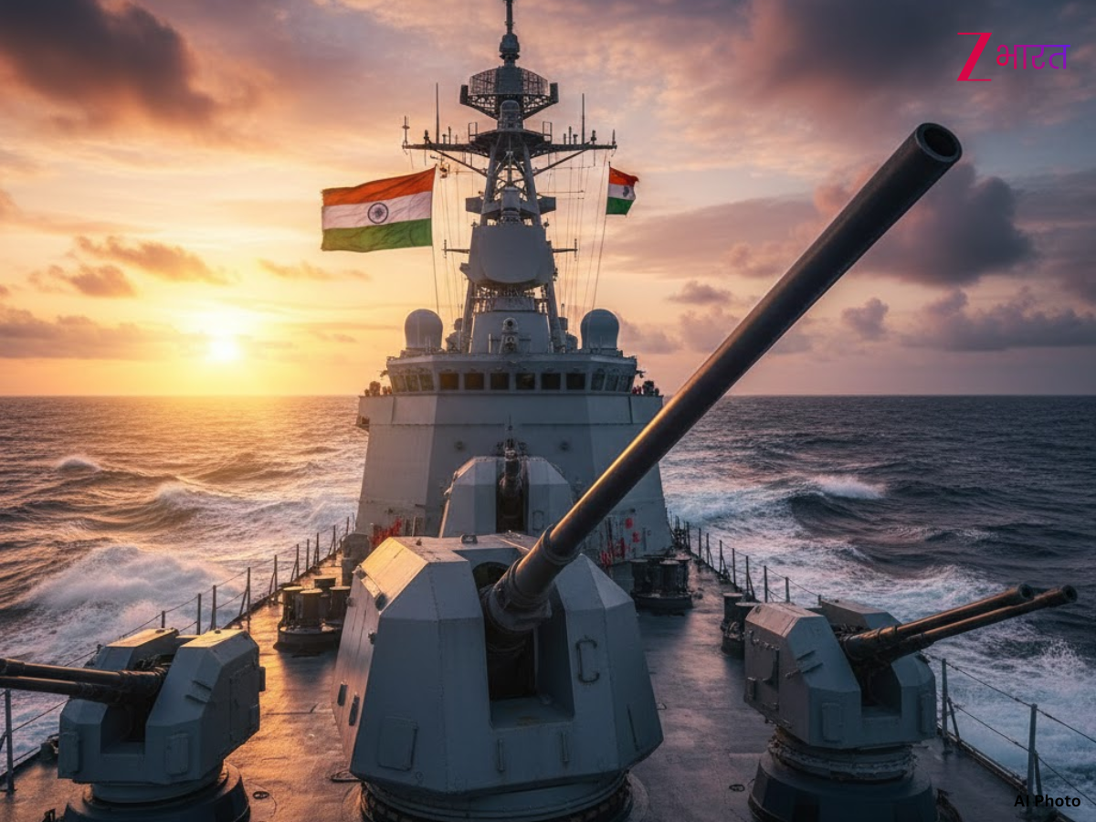 समंदर में विदेशी तोपों का खेल खत्म! Bharat Forge ने बनाई 76mm-30mm की 'घातक' तोप, भारतीय नौसेना लाएगी बवंडर