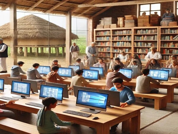 do you know Yogi govt is setting up digital libraries in every Gram ...