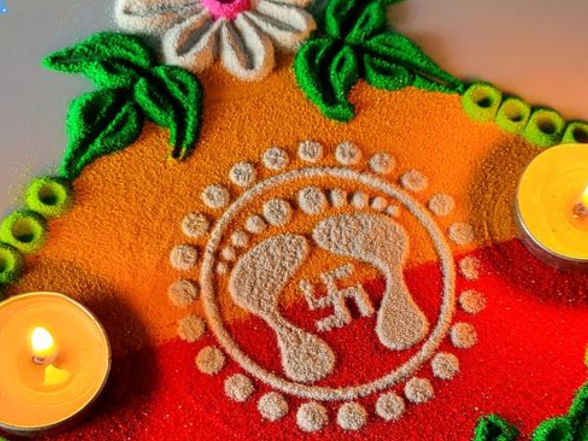 Types Of Rangoli 5 types of beautiful rangoli designs on Makar Sankranti | मकर संक्रांति ...