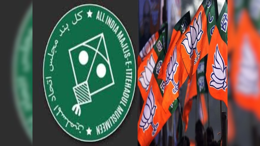 लगा चुनरी पर दाग! 'कांग्रेस मुक्त भारत' का नारा देने वाली BJP ने AIMIM और CONG से मिलाया हाथ!