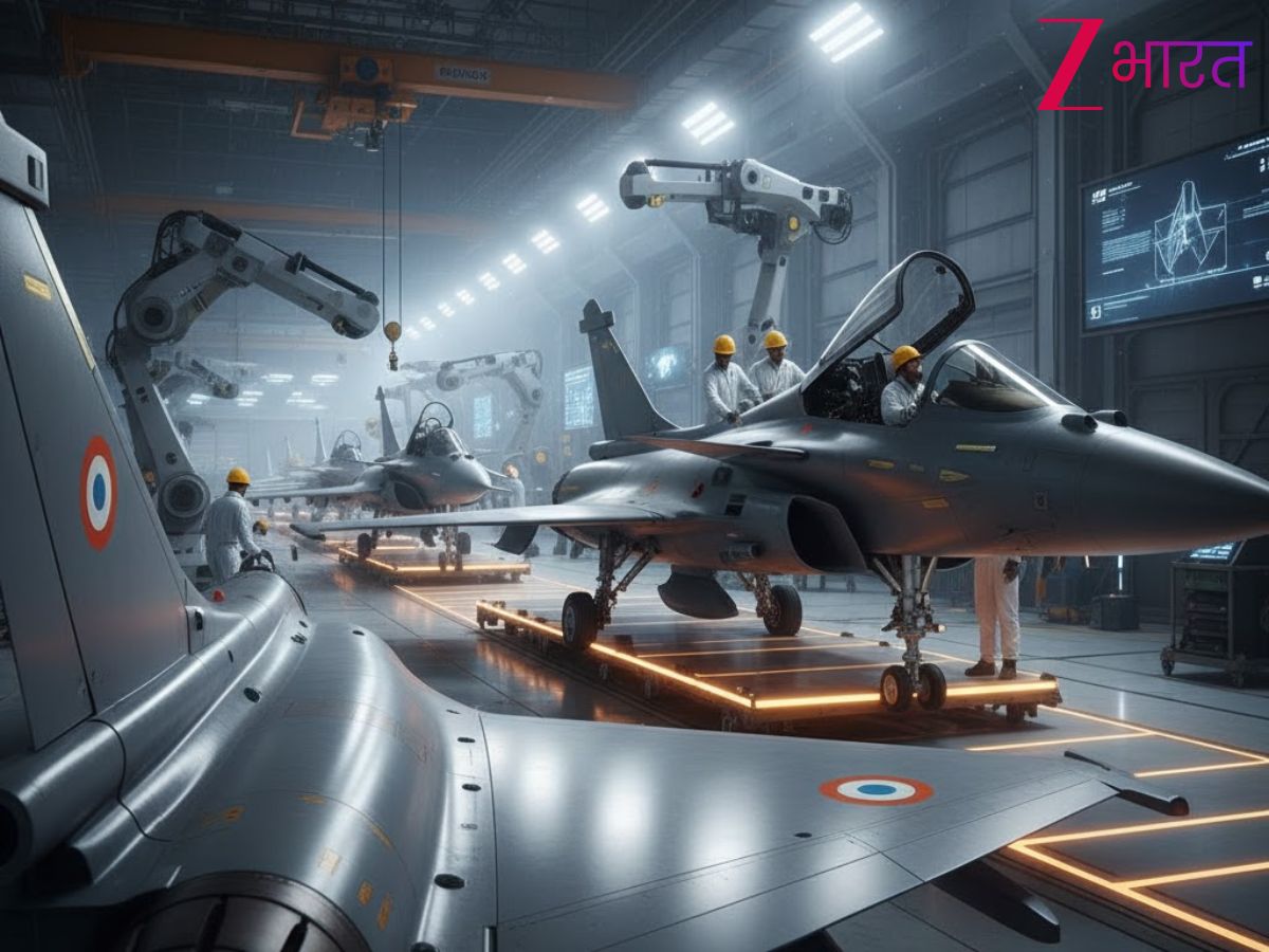 फ्रांस के राफेल ने पकड़ी सुपरसोनिक रफ़्तार! 50 जेट सालाना बनाने की तैयारी, भारत बनेगा इस आसमानी शिकारी का नया हेडक्वार्टर