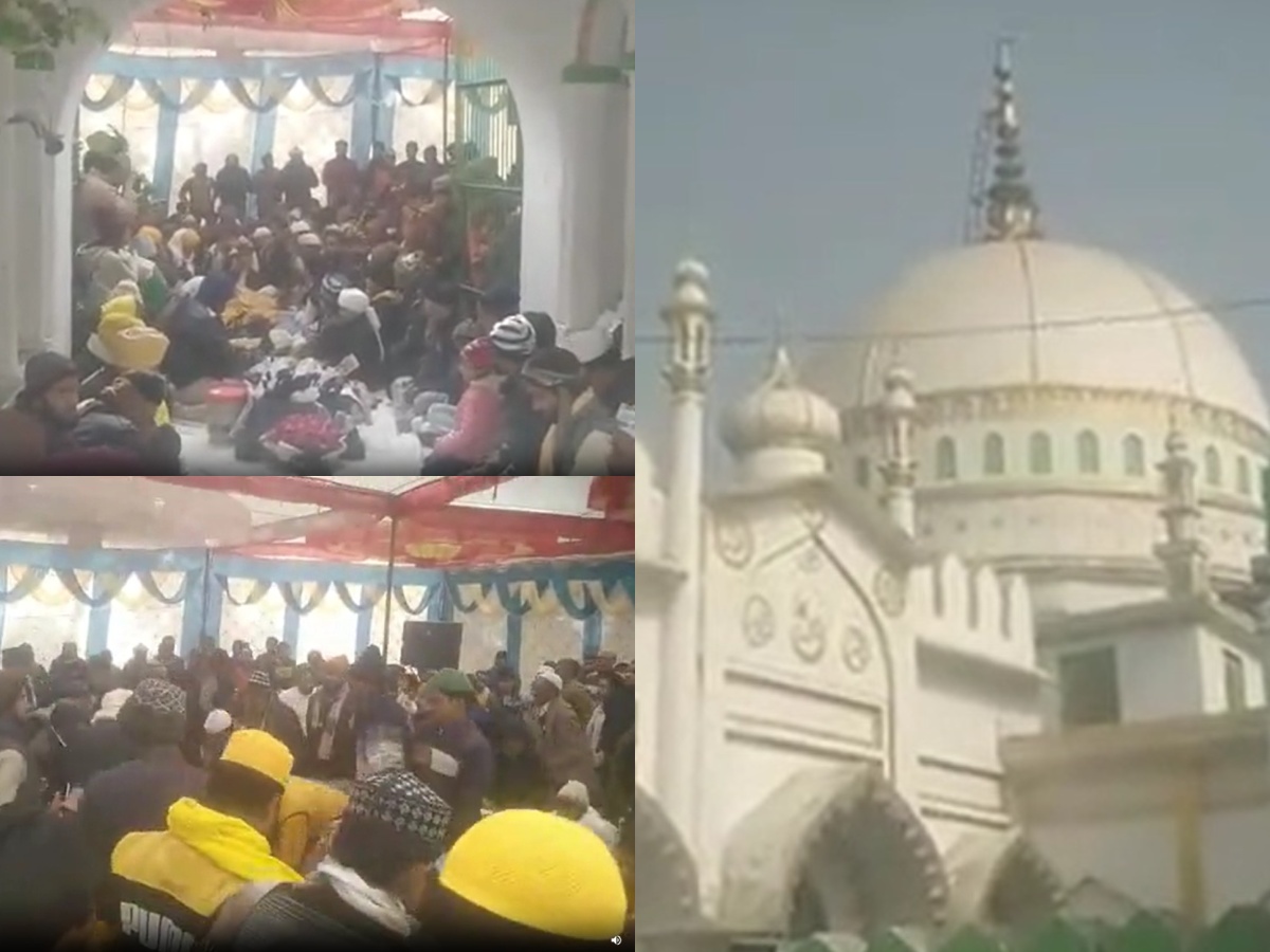 संभल में दादा मियां की दरगाह को बचाने के लिए दुआ मांगते अकीदतमंद संभल में दादा मियां की दरगाह को बचाने के लिए दुआ मांगते अकीदतमंद