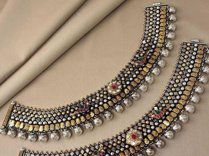 chandi payal design in 150 grams see latest design | 150 ग्राम चांदी ...