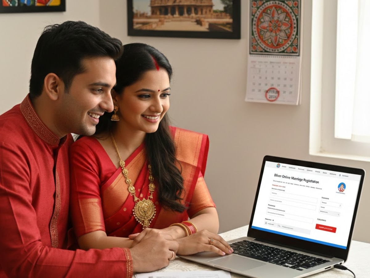 न कागजों का झंझट, न दफ्तरों के चक्कर! बिहार में अब घर बैठे होगा शादी का रजिस्ट्रेशन | Bihar marriage registration online process simplified know details here
