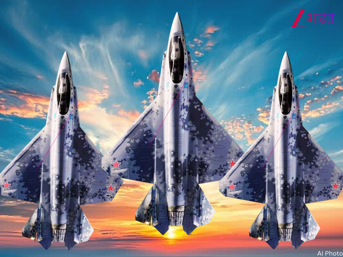 रशियन SU-75 Checkmate आसमान नापने को तैयार! आवाज से 2 गुना तेज है रफ्तार, अब होगा असली पावर शो