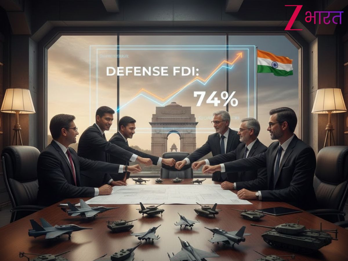 अब सीधे भारत आएंगे डॉलर और आधुनिक हथियार! ऑटोमैटिक रूट की ढील से विदेशी दिग्गजों की लगी लॉटरी, 74% FDI की छूट