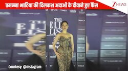ब्लैक कलर की गॉर्जियस आउटफिट में नजर आईं मिल्की ब्यूटी Tamannaah Bhatia