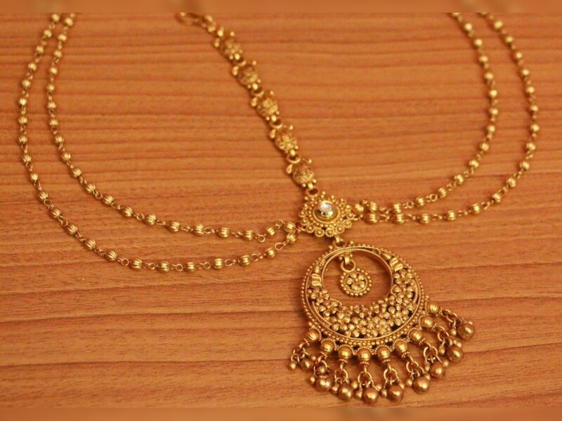 gold plated matha patti designs latest bridal gold matha patti designs ...