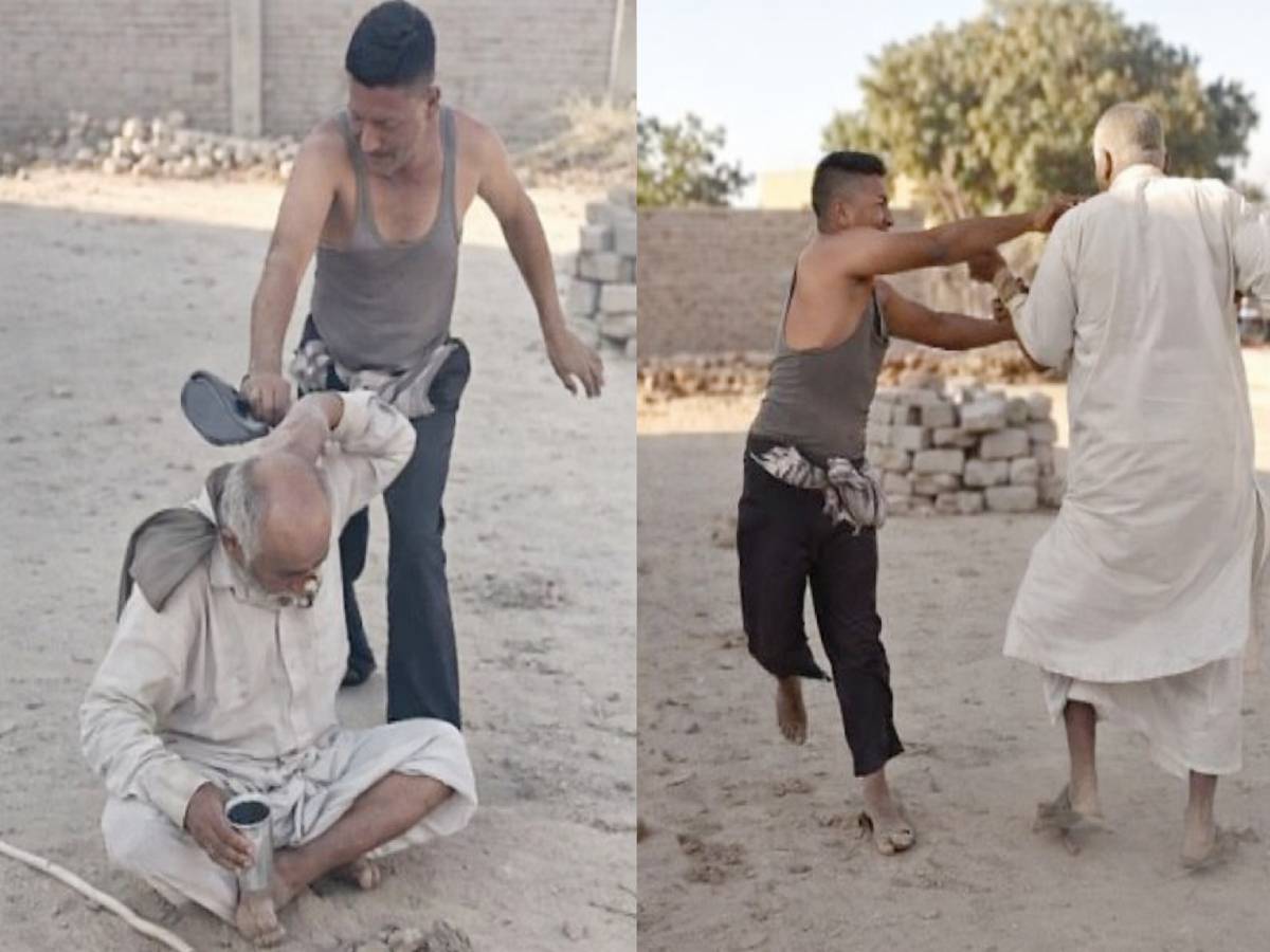 Rajastahn: मुस्लिम बुजुर्ग की बेरहमी से पिटाई, वीडियो वायरल होने पर लोगों ने कर दी ये बड़ी मांग Rajastahn: मुस्लिम बुजुर्ग की बेरहमी से पिटाई, वीडियो वायरल होने पर लोगों ने कर दी ये बड़ी मांग