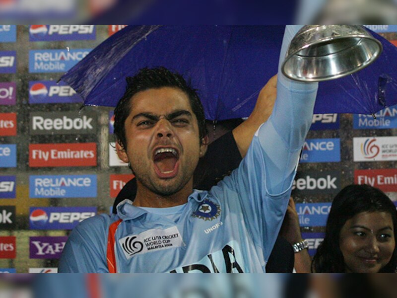 2008 में विराट कोहली की टीम ने रचा इतिहास