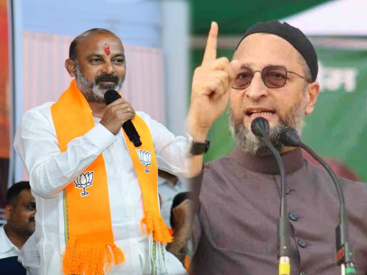 Telangana: नगर निगम चुनाव में उठा तीन तलाक का मुद्दा, भाजपा के इस नेता ने AIMIM चीफ ओवैसी पर बोला हमला Telangana: नगर निगम चुनाव में उठा तीन तलाक का मुद्दा, भाजपा के इस नेता ने AIMIM चीफ ओवैसी पर बोला हमला