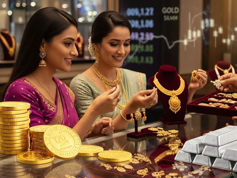gold silver price Drop today 14 February 2026 in UP 22 24k sona ka rate ...