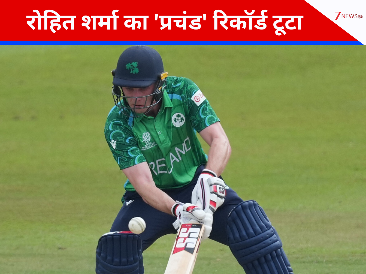 टी20 वर्ल्ड कप में रोहित शर्मा का 'प्रचंड' रिकॉर्ड टूटा, आयरलैंड के कप्तान ने रचा इतिहास, तबाही से मचाई खलबली