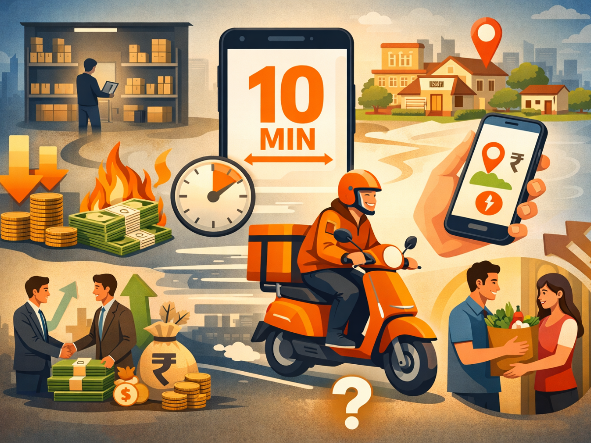 Explainer: 10 मिनट डिलीवरी का खेल; फायदा या सिर्फ फंडिंग की आग? क्या टिकाऊ है इसका बिजनेस मॉडल?