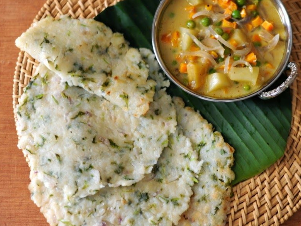 Akki Roti And Ragi Roti akki roti recipe how to make veg akki roti at home easy breakfast ...
