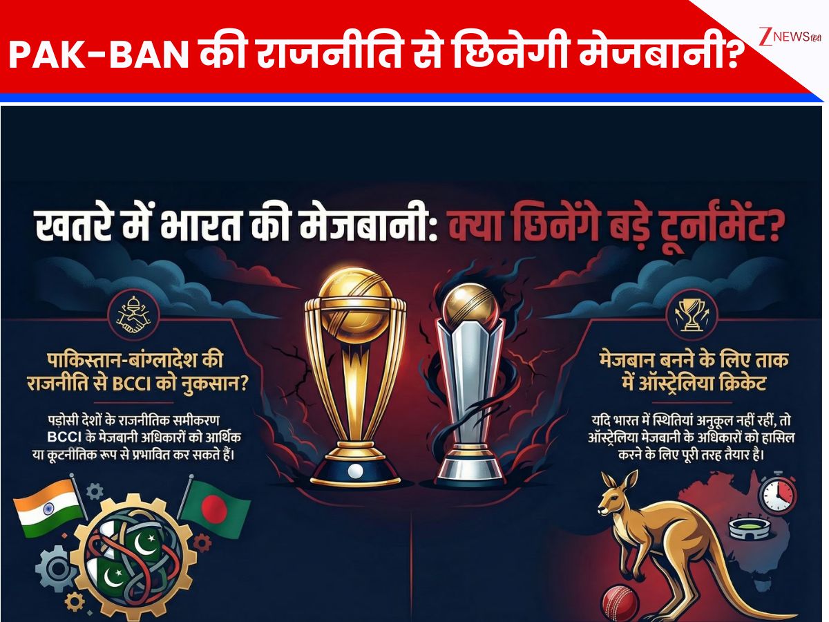 2029 चैंपियंस ट्रॉफी और 2031 ODI वर्ल्ड कप.. भारत से छिन सकती है मेजबानी, पाकिस्तान-बांग्लादेश की नौटंकी से टेंशन में ICC?