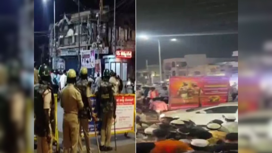 Jabalpur Clash: दुर्गा मंदिर में आरती आरती के दौरान विवाद से बवाल, पुलिस ने संभाला मोर्चा