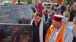 अर्धकुंभ मेला की तैयारियों की समीक्षा के लिए हरिद्वार पहुंचे सीएम धामी, 234 करोड़ के निर्माण कार्यों का किया शिलान्यास