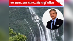 जहां बारिश लिखती है कविता! मेघालय के सेवन सिस्टर्स वॉटरफॉल का नजारा देख महिंद्रा...