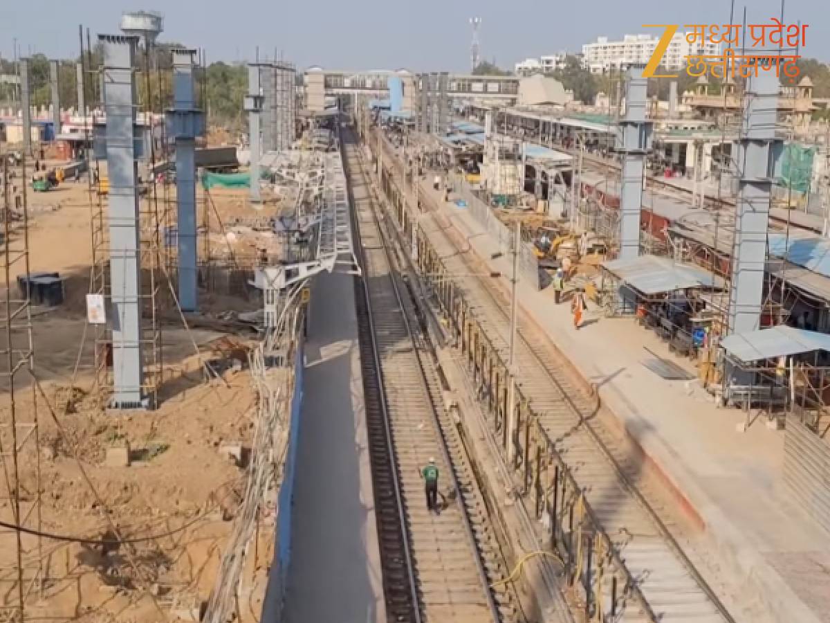 ग्वालियर स्टेशन पर सुरक्षा