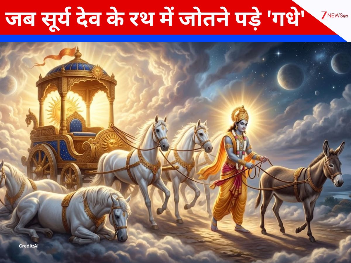 Surya Rath Graphics kharmas katha surya dev rath story significance | खरमास 2026: सूर्य देव ...