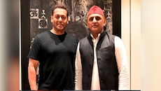 सियासत और सिनेमा के सुपरस्टार के बीच हुई मुलाकात, सलमान और अखिलेश की फोटो हुई वायरल