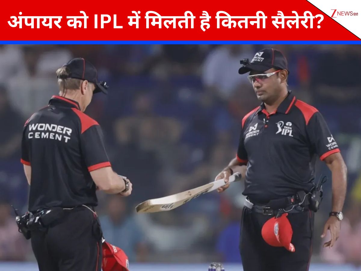how much salary structure for umpires in ipl tournamenet per match ...