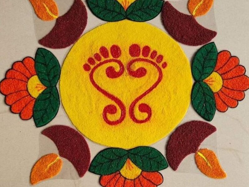 Ram Navami 2026 make these simple and latest Rangoli designs | Ram ...