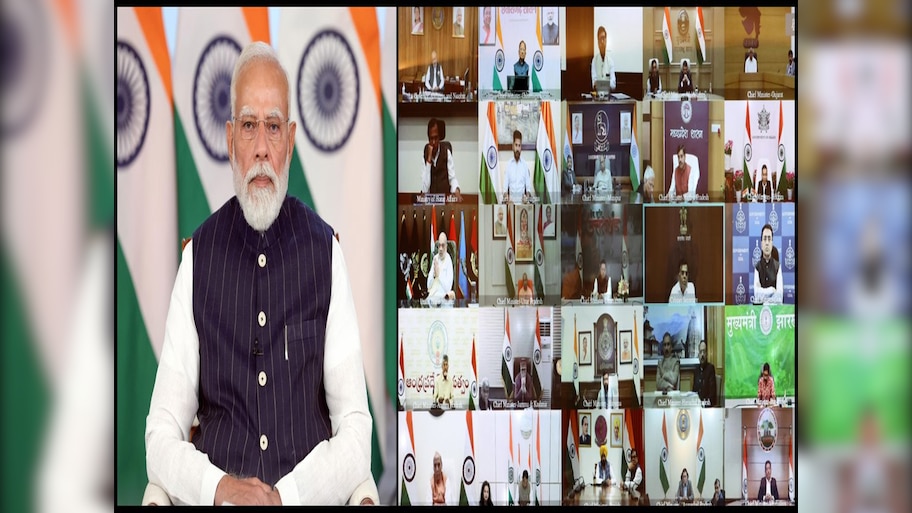 pm modi meeting with chief ministers live updates Narendra modi on ...