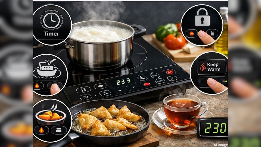 Know Right Way Use Induction Cooktop Buttons feature Make Cooking Easy ...
