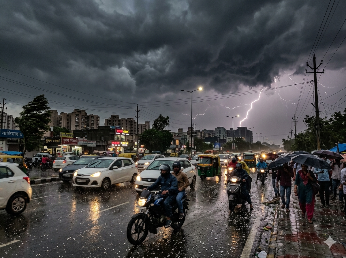 lucknow uttar pradesh weather 7 April rain and hail storm alert latest aqi up weather update | यूपी पर अगले 72 घंटे भारी, लखनऊ समेत कई जिलों में होगी झमाझम बारिश; मौसम