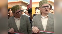तिरंगा पट्टियों वाला रिबन काटने से उमर अब्दुल्ला ने किया मना, सीएम का रिएक्शन वायरल