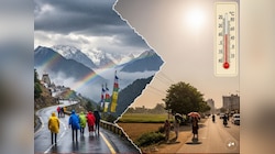 उत्तराखंड में कुदरत के 2 रंग:पहाड़ों पर बारिश-बर्फबारी,तो मैदानों में पारा 40 के पार