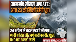 उत्तराखंड में मौसम का यू-टर्न: आज खिली धूप, कल से बारिश और बर्फबारी का येलो अलर्ट 