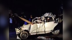 हजारीबाग में भीषण सड़क हादसा: ट्रक की टक्कर के बाद खाई में गिरी कार, 5 की मौत