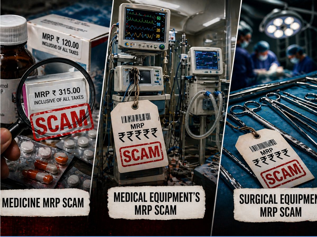 Medical Scam Medicine MRP Scam Medical Equipment's mrp scam, surgical Equipment MRP ...
