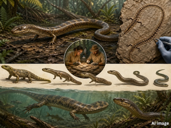 snakes with legs 10 crore year old fossil university of alberta study ...