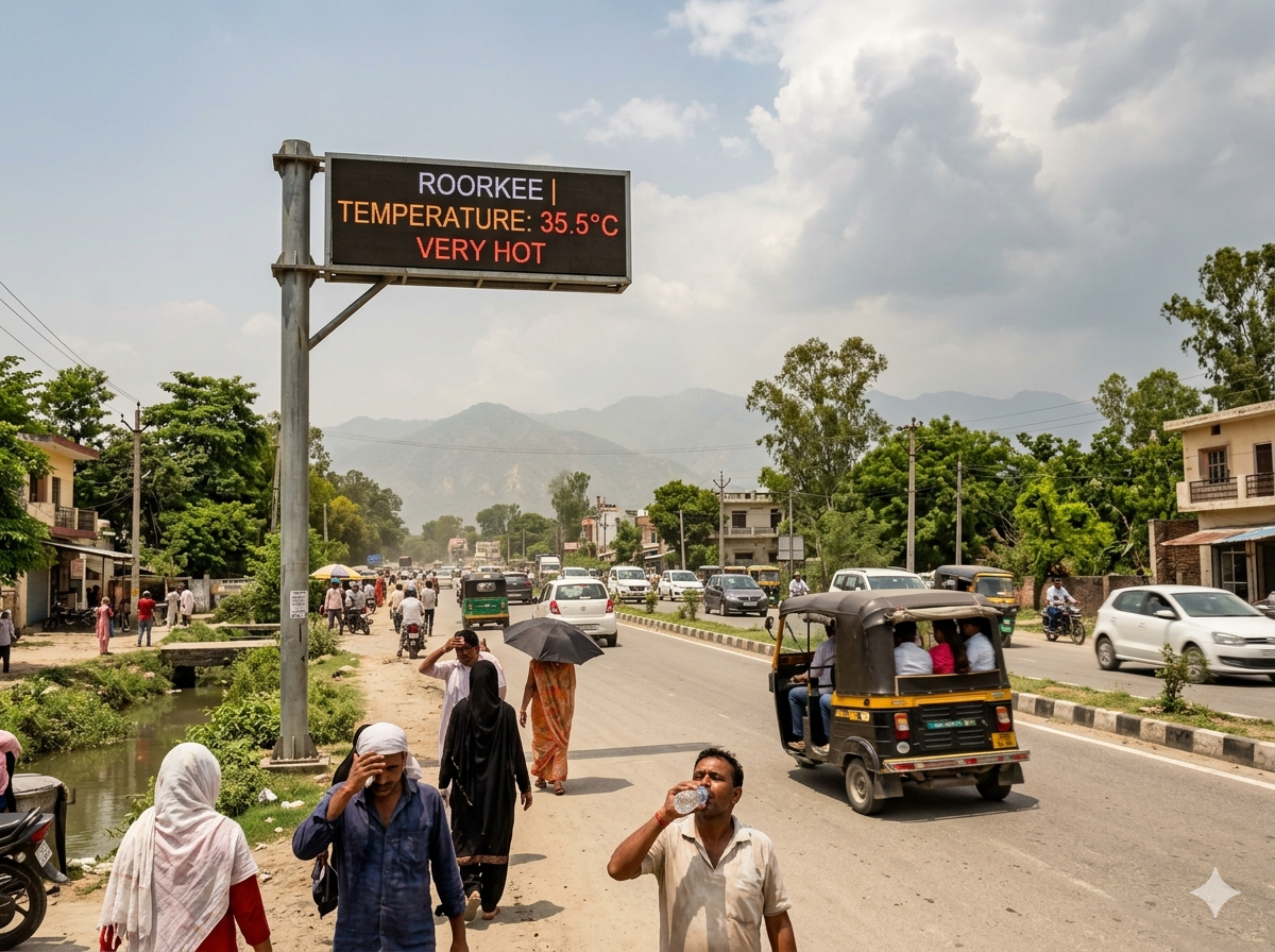 उत्तराखंड में सबसे गर्म जगह